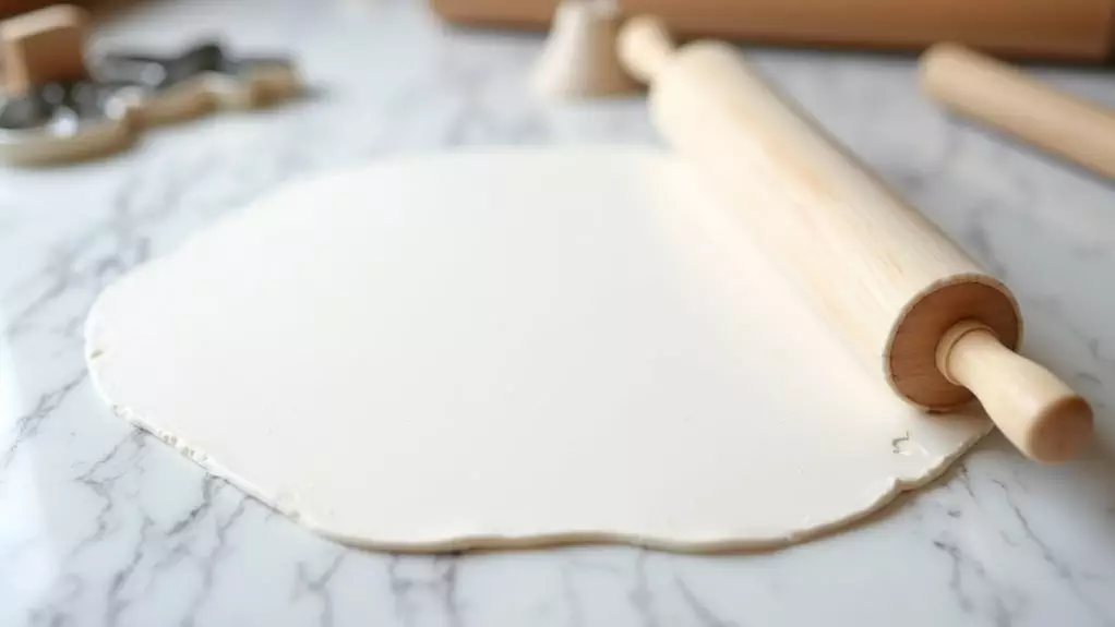 roll the clay smoothly