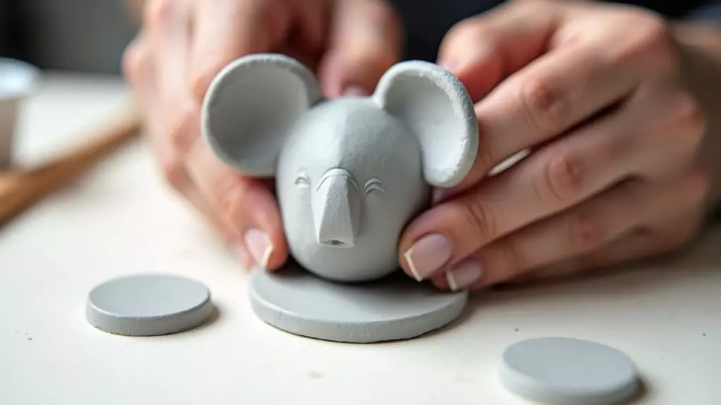 shape head and ears